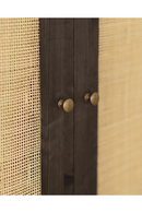 Rattan 2-Door Cabinet | Decowood Frida | Oroatrade.com