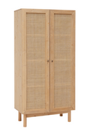 Rattan 2-Door Cabinet | Decowood Frida | Oroatrade.com