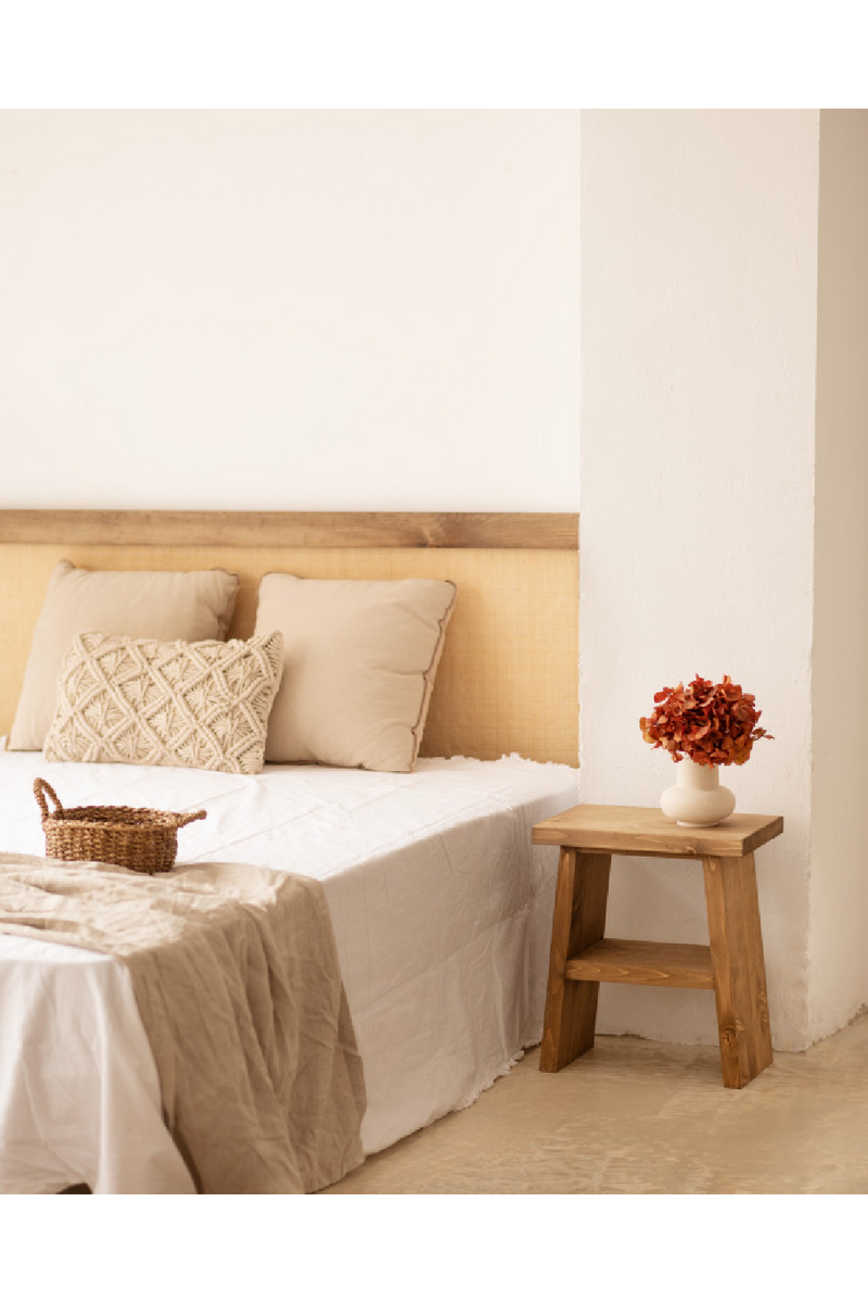 Wood Framed Rattan Headboard | Decowood Frida | Oroatrade.com