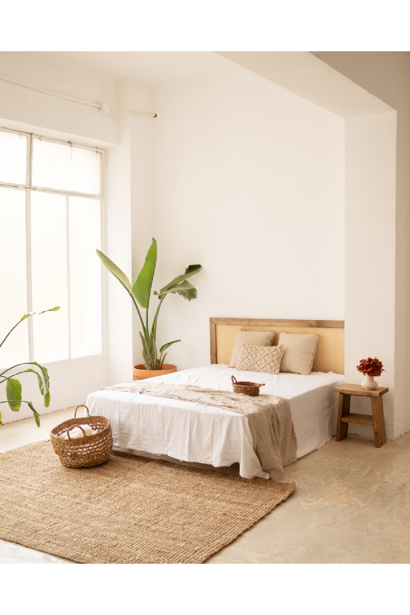 Wood Framed Rattan Headboard | Decowood Frida | Oroatrade.com