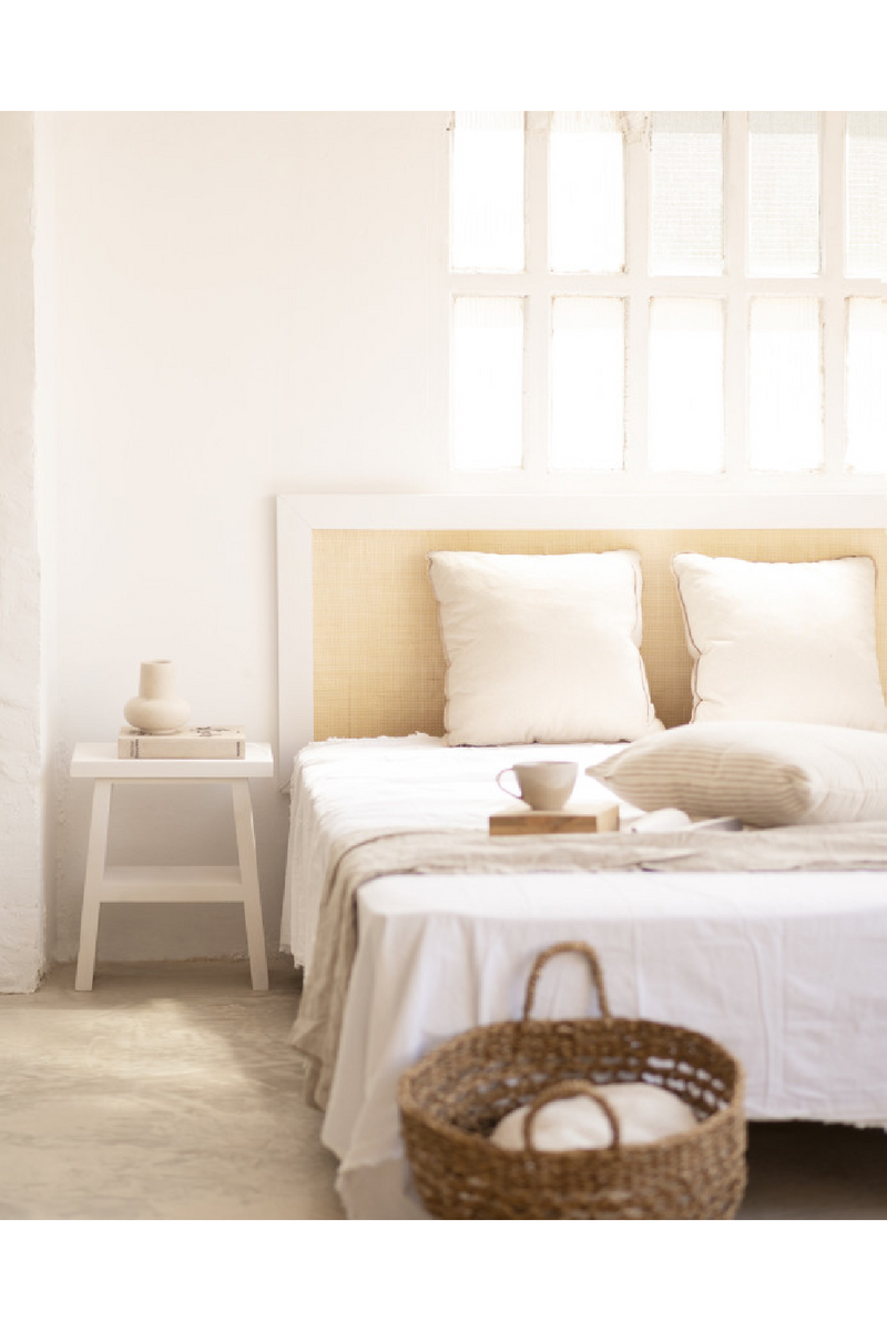 Wood Framed Rattan Headboard | Decowood Frida | Oroatrade.com