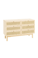 Rattan Weave 6-Drawer Chest | Decowood Frida | Oroatrade.com