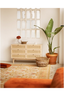 Rattan Weave 6-Drawer Chest | Decowood Frida | Oroatrade.com