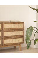 Rattan Weave 6-Drawer Chest | Decowood Frida | Oroatrade.com