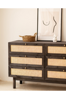 Rattan Weave 6-Drawer Chest | Decowood Frida | Oroatrade.com