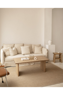 Solid Pine Minimalist Coffee Table | Decowood Frida | Oroatrade.com