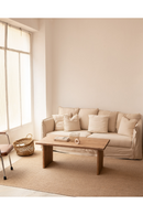 Solid Pine Minimalist Coffee Table | Decowood Frida | Oroatrade.com