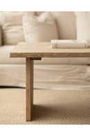 Solid Pine Minimalist Coffee Table | Decowood Frida | Oroatrade.com