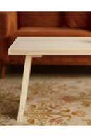 Pine Wood Coffee Table | Decowood Frida II | Oroatrade.com