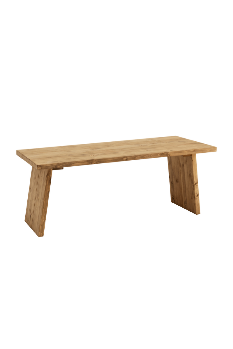 Pine Wood Coffee Table | Decowood Frida II | Oroatrade.com