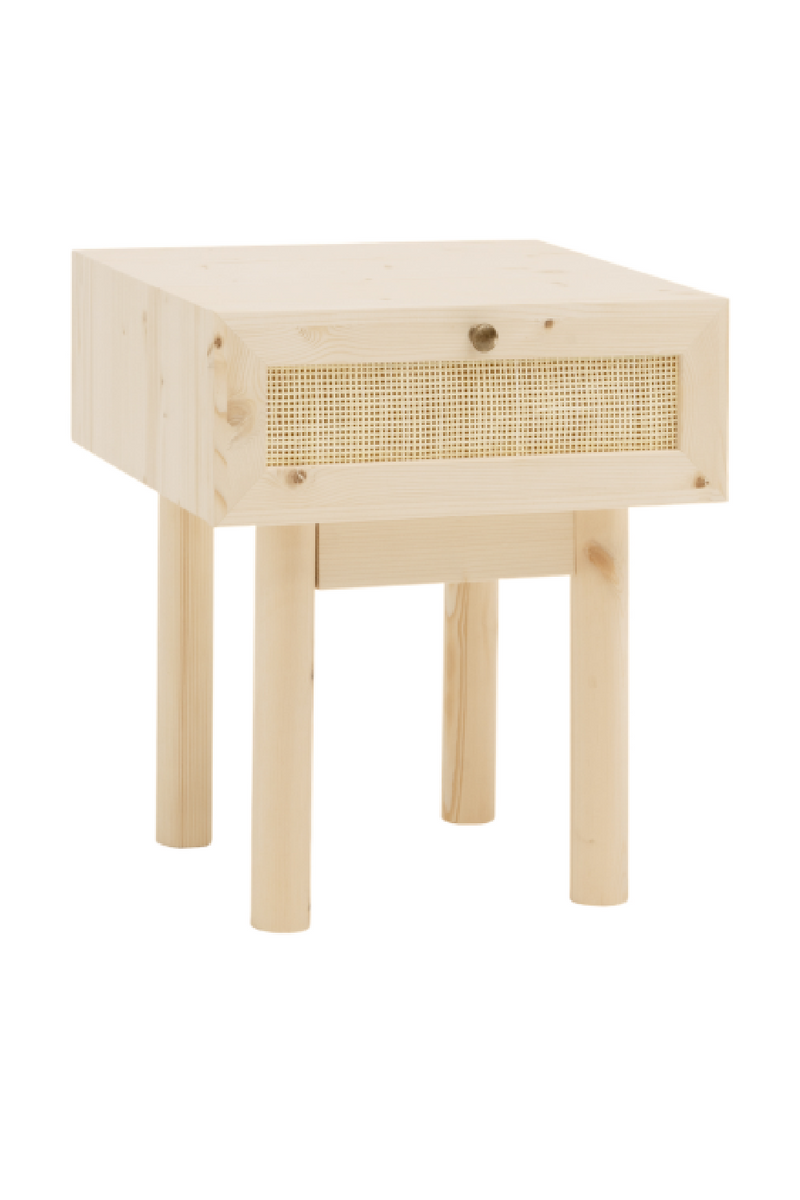 Rattan Drawer Bedside Table | Decowood Frida | Oroatrade.com