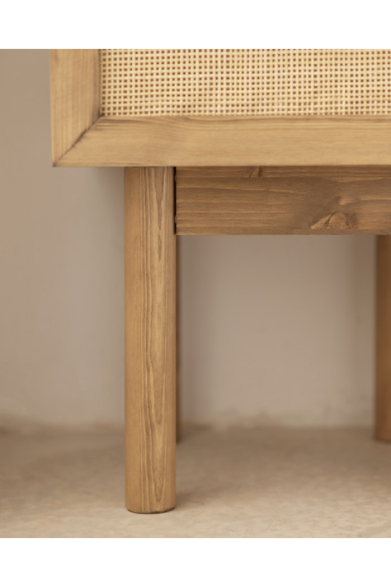 Rattan Drawer Bedside Table | Decowood Frida | Oroatrade.com