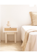 Rattan Drawer Bedside Table | Decowood Frida | Oroatrade.com