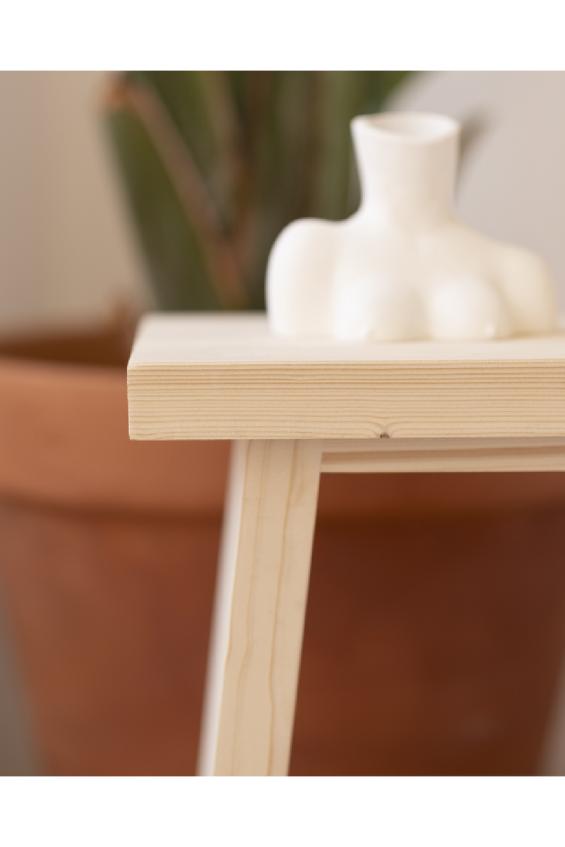 A-Shaped Wooden Side Table | Decowood Frida | Oroatrade.com