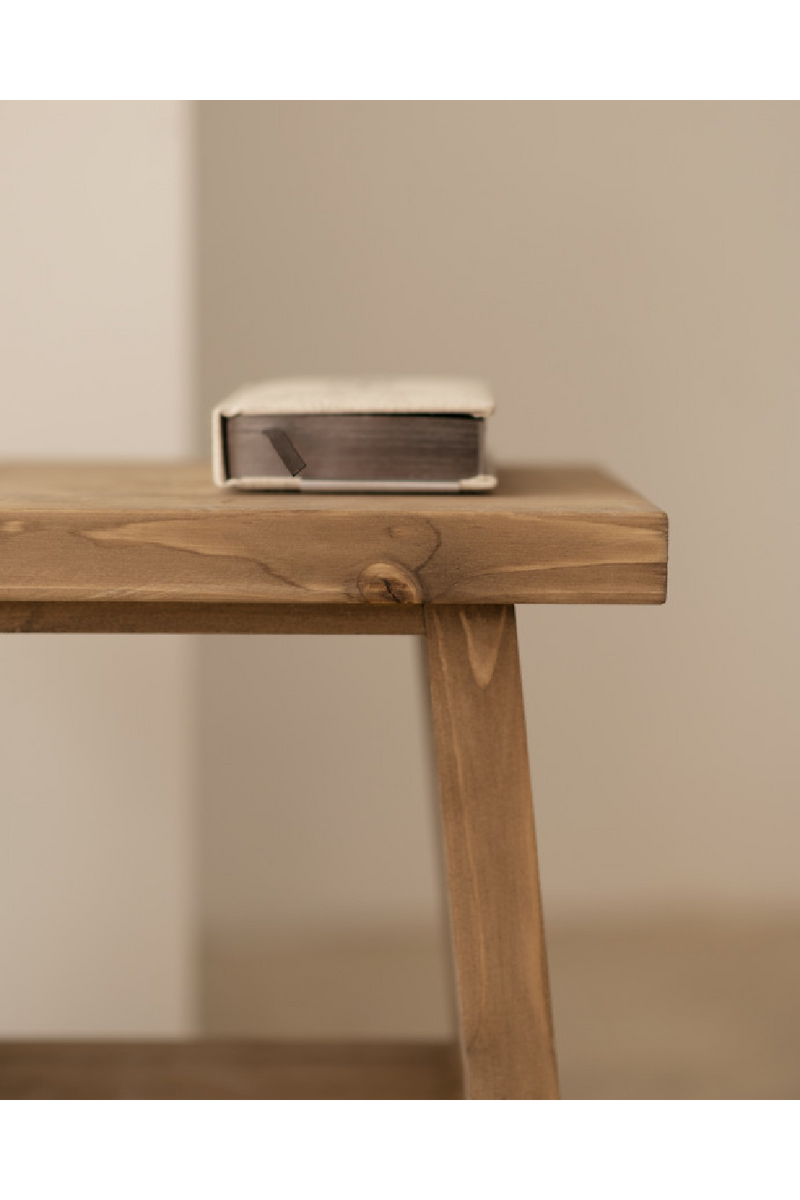 A-Shaped Wooden Side Table | Decowood Frida | Oroatrade.com