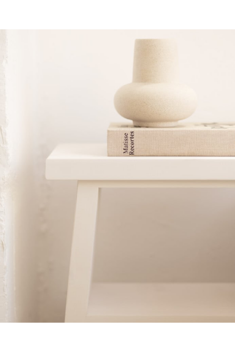 A-Shaped Wooden Side Table | Decowood Frida | Oroatrade.com