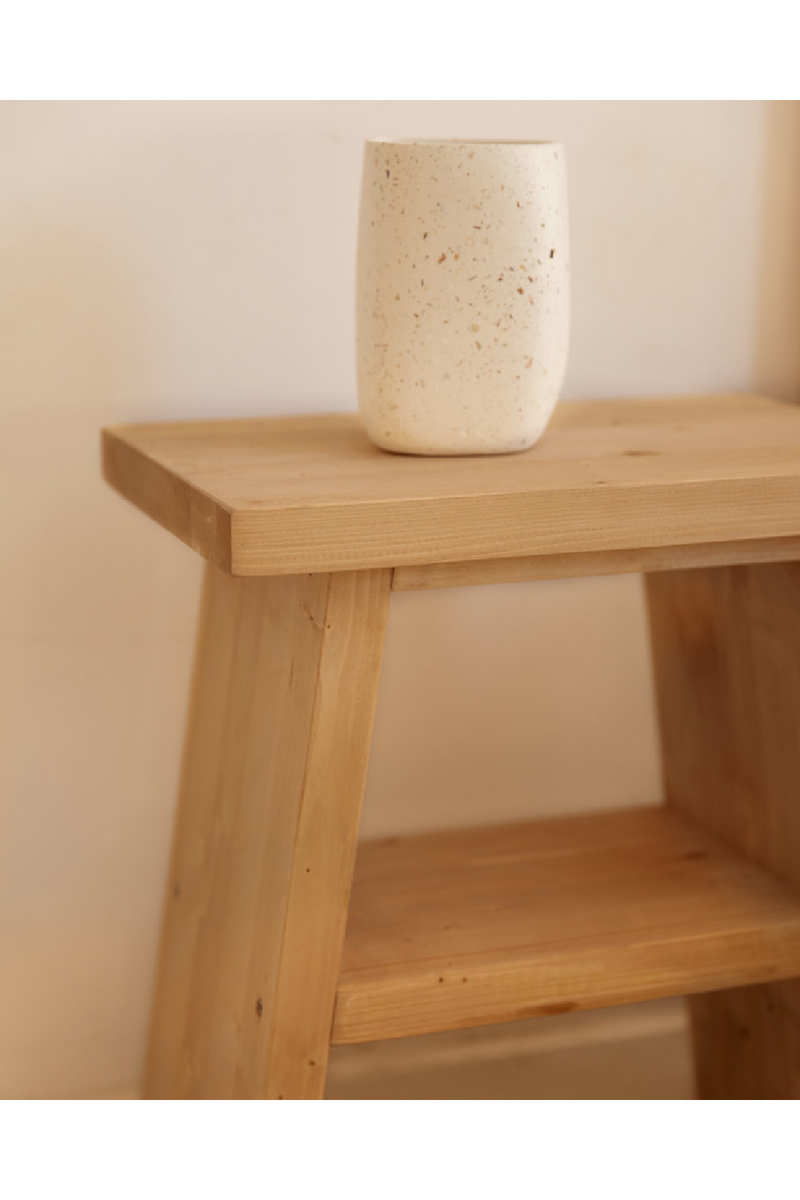 A-Shaped Wooden Side Table | Decowood Frida | Oroatrade.com