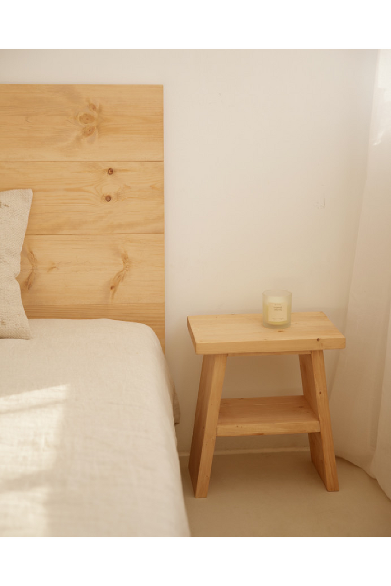 A-Shaped Wooden Side Table | Decowood Frida | Oroatrade.com