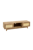 Rattan 2-Door Media Unit | Decowood Frida | Oroatrade.com