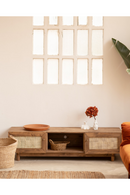 Rattan 2-Door Media Unit | Decowood Frida | Oroatrade.com