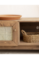 Rattan 2-Door Media Unit | Decowood Frida | Oroatrade.com