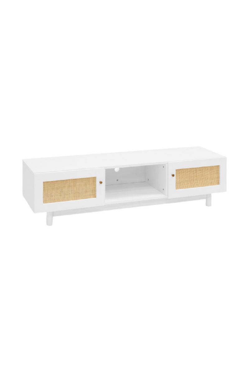 Rattan 2-Door Media Unit | Decowood Frida | Oroatrade.com