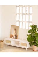 Rattan 2-Door Media Unit | Decowood Frida | Oroatrade.com