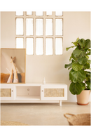 Rattan 2-Door Media Unit | Decowood Frida | Oroatrade.com