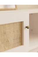 Rattan 2-Door Media Unit | Decowood Frida | Oroatrade.com