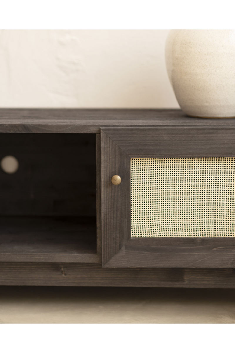 Rattan 2-Door Media Unit | Decowood Frida | Oroatrade.com