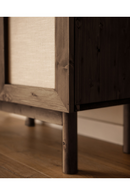 Fabric 2-Door Sideboard | Decowood Linen | Oroatrade.com