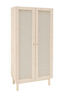 Fabric 2-Door Cabinet | Decowood Linen | Oroatrade.com