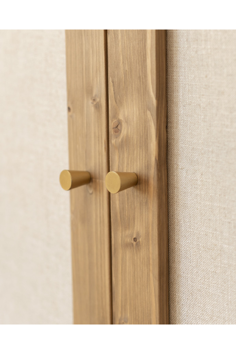 Fabric 2-Door Cabinet | Decowood Linen | Oroatrade.com