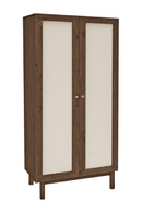 Fabric 2-Door Cabinet | Decowood Linen | Oroatrade.com