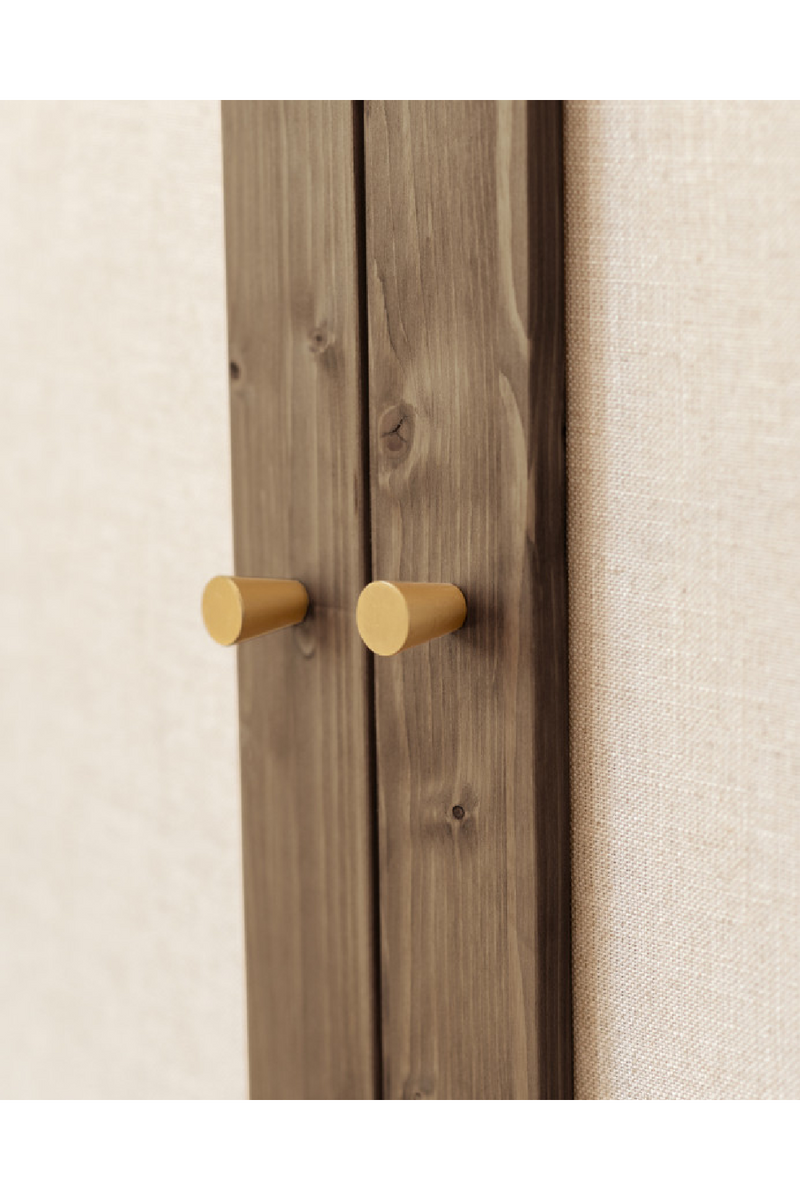 Fabric 2-Door Cabinet | Decowood Linen | Oroatrade.com