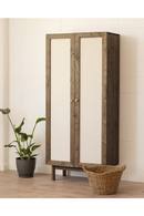 Fabric 2-Door Cabinet | Decowood Linen | Oroatrade.com