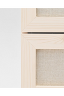 Wood Framed Fabric 6-Drawer Chest | Decowood Linen | Oroatrade.com