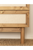 Wood Framed Fabric 6-Drawer Chest | Decowood Linen | Oroatrade.com