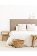 Fabric 1-Drawer Bedside Tables (2) | Decowood Linen | Oroatrade.co