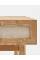 Fabric 1-Drawer Bedside Tables (2) | Decowood Linen | Oroatrade.co