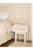 Fabric 1-Drawer Bedside Tables (2) | Decowood Linen | Oroatrade.co