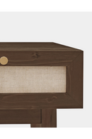 Fabric 1-Drawer Bedside Table | Decawood Linen | Oroatrade.com