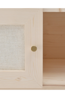 Fabric 2-Door TV Stand | Decowood Linen | Oroatrade.com