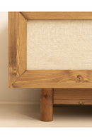 Fabric 2-Door TV Stand | Decowood Linen | Oroatrade.com