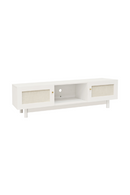 Fabric 2-Door TV Stand | Decowood Linen | Oroatrade.com