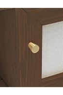 Fabric 2-Door TV Stand | Decowood Linen | Oroatrade.com