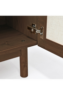 Fabric 2-Door TV Stand | Decowood Linen | Oroatrade.com