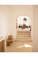 Oval Solid Wood Bench | Decowood Tokyo | Oroatrade.com