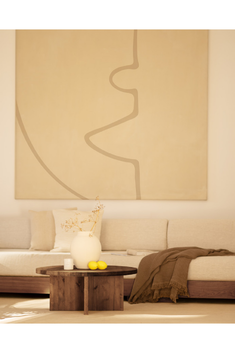 Round Coffee Table | Decowood Tokyo | Oroatrade.com