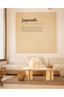 Japandi Oval Coffee Table | Decowood Tokyo | Oroatrade.com